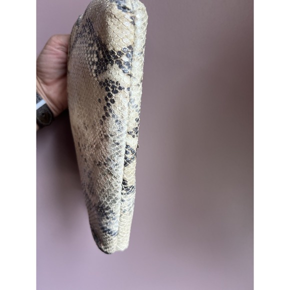 COACH One-Handle Mini Bag Pouch Python Pattern 6695 - Picture 10 of 12